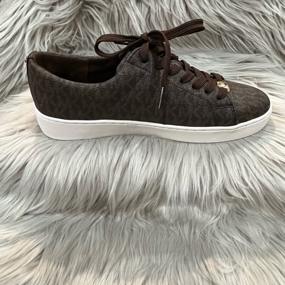 Michael Kors Women’s Keaton Logo Lace Up Sneakers. NEW - Picture 7 of 14